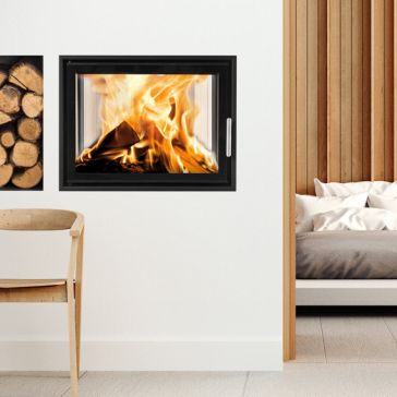 Kamineinsatz No3 Einbaubeispiel